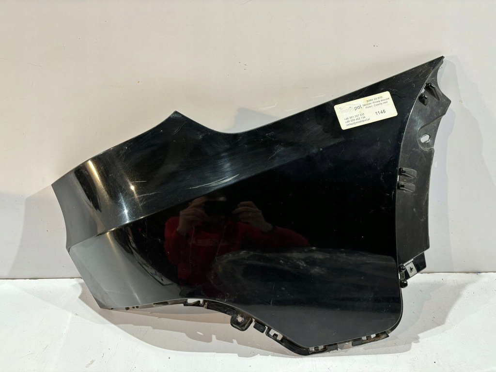 фото №1, Bmw x5 e70 обшивка / уголок бампера задняя r - 1145