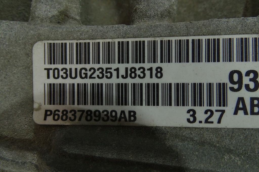 фото №14, Dodge durango 2021- 3.6 rwd задній міст диференціал 3.27 68378939ab