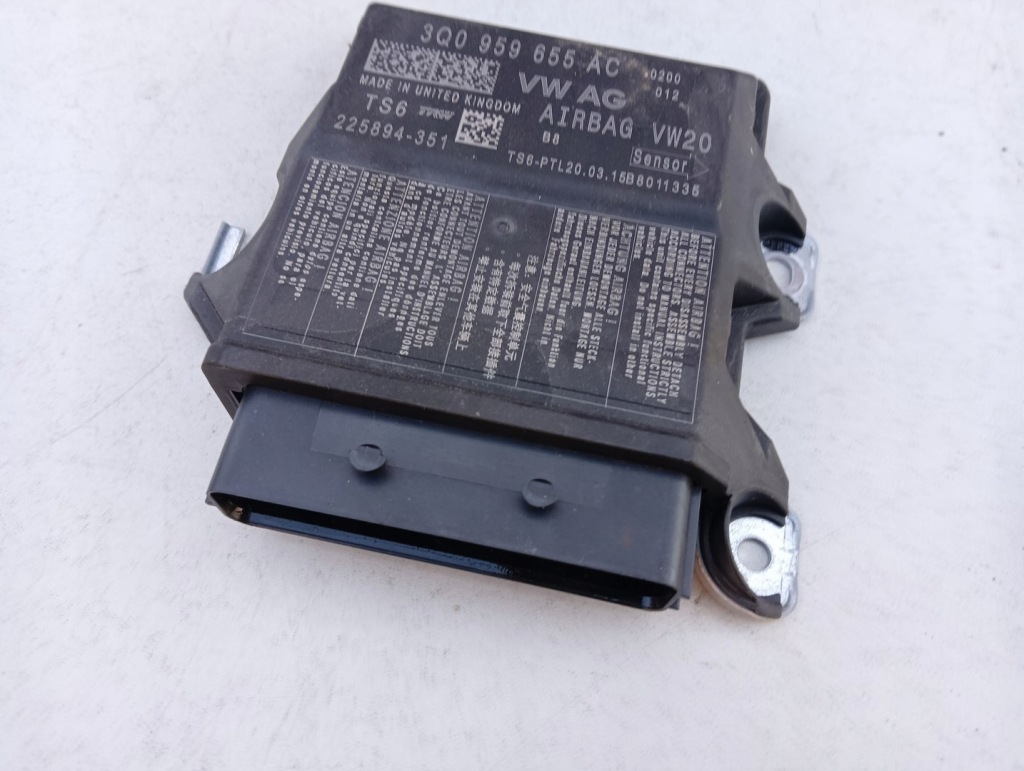 фото №1, Vw skoda seat модуль блок керування подушка безпеки 3q0959655ac
