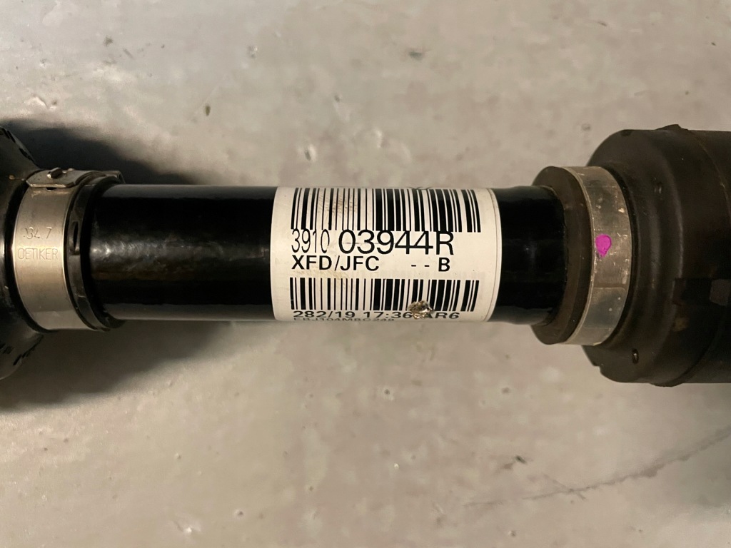 фото №5, Renault talisman 2.0 dci привідний вал права 391003944r