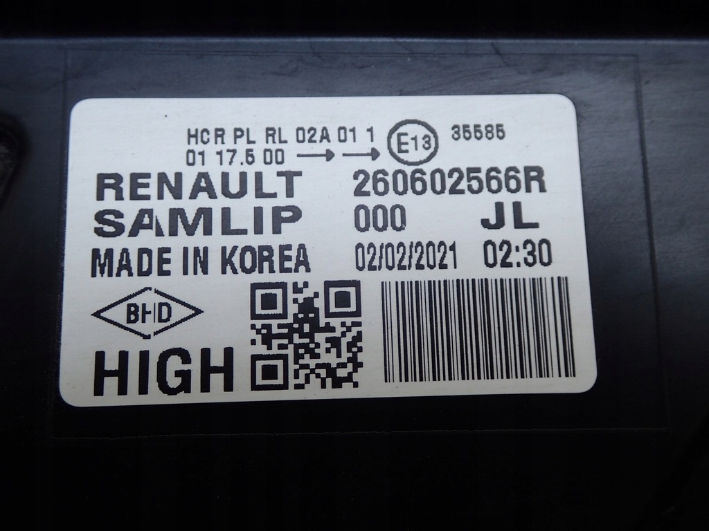 фото №3, Лампа левая левый full led renault arkana lcm