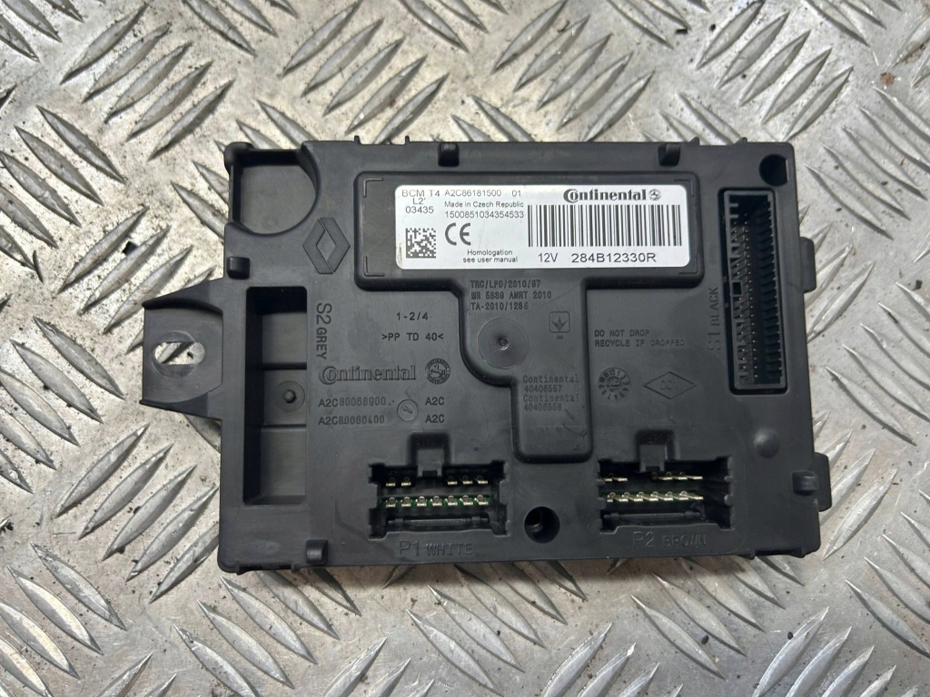 фото №1, Модуль блок керування bcm dacia sandero ii dokker logan 284b12330r