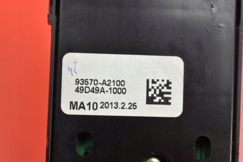 фото №8, Панель керування вікон eu 93570-a2100 kia ceed 2 ii 12-18