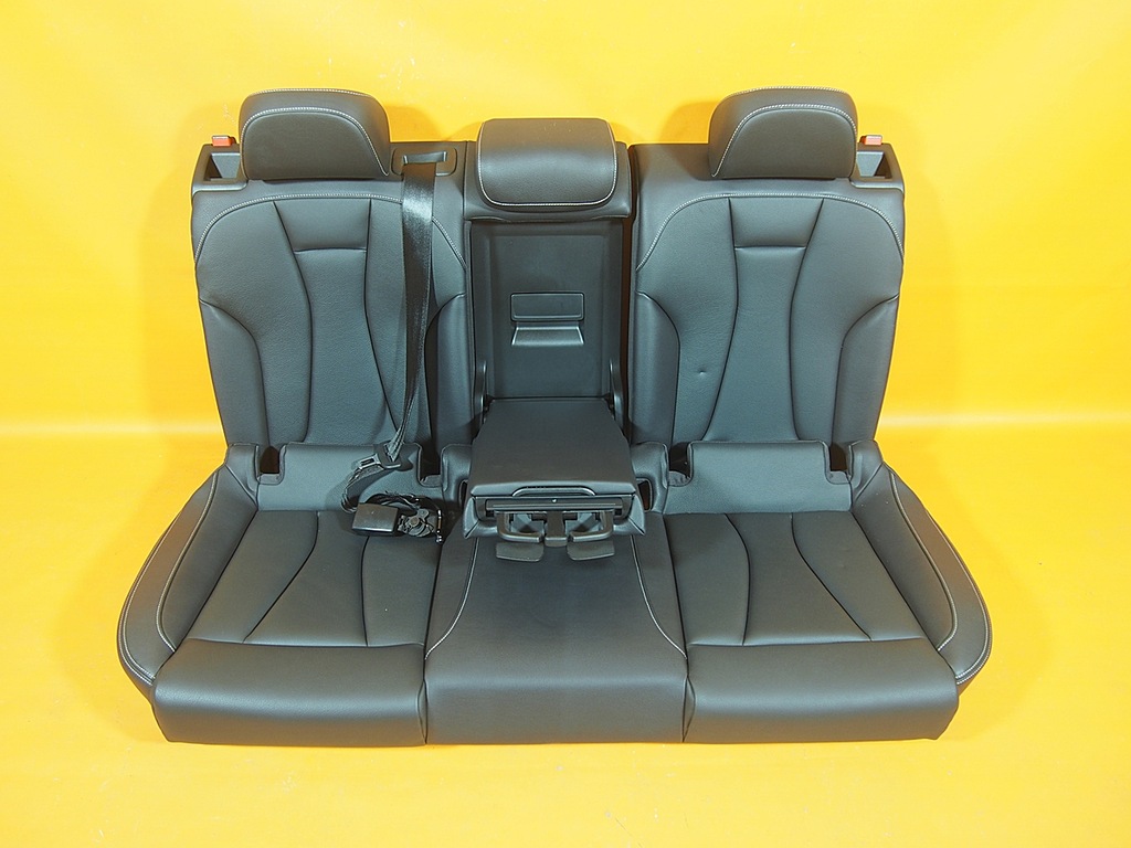 фото №11, Audi s3 8v sedan сиденья заднее сиденье кожа белый nić подогрев bang