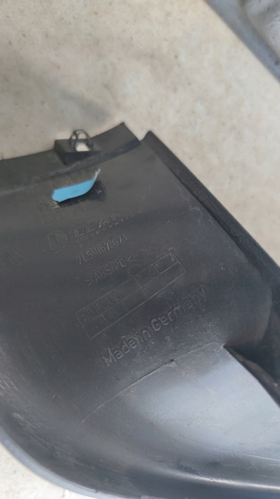 фото №4, Обшивка крышки левая porsche cayenne 7l5867671