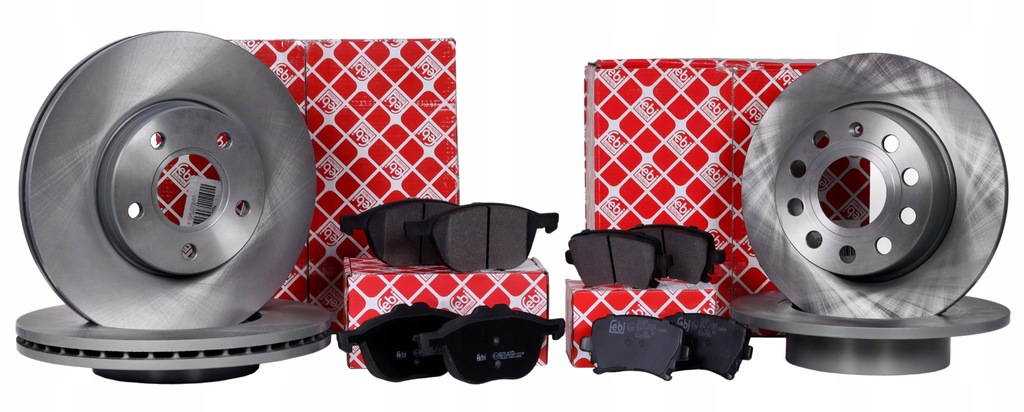 фото №1, Тормозные диски тормозные колодки febi p+t - ford mondeo mk3 -2004