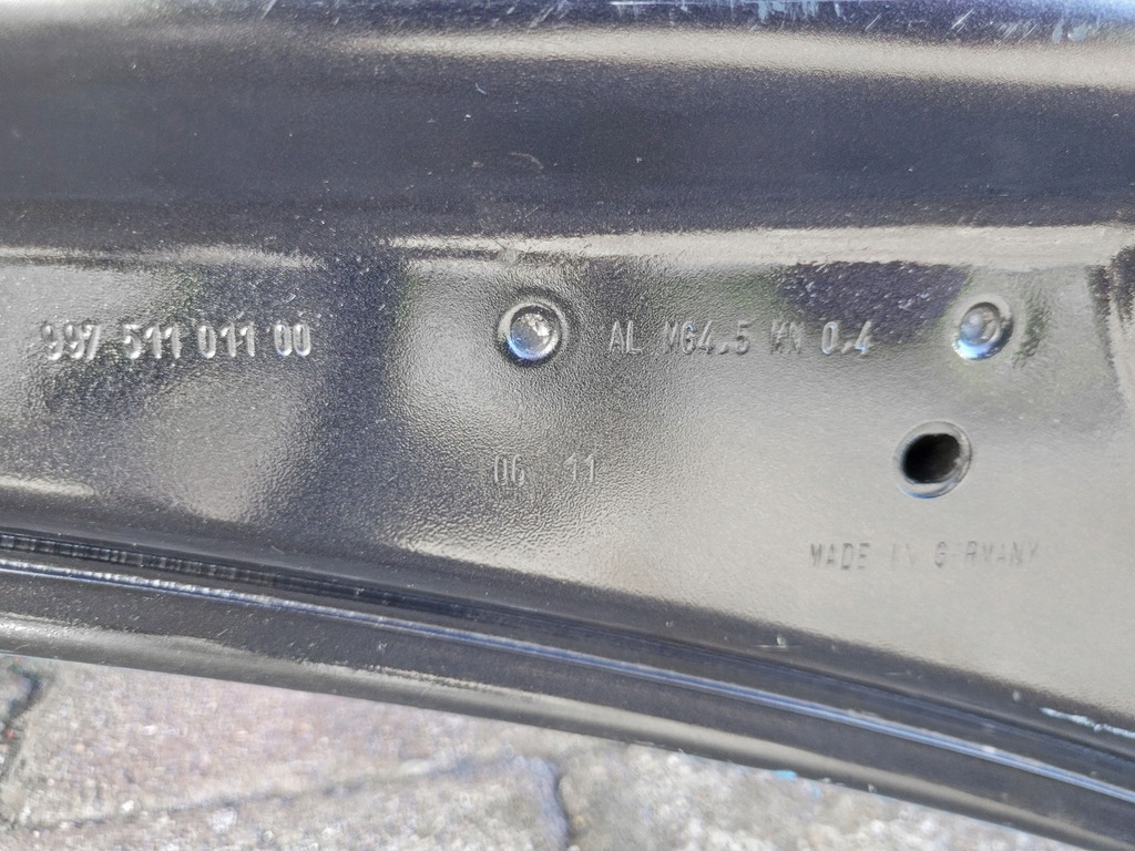 фото №9, Капот porsche 911 / 997 2004-12