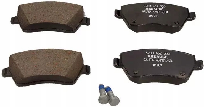 фото №1, Оригинальный номер renault тормозные колодки тормозные перед dacia duster