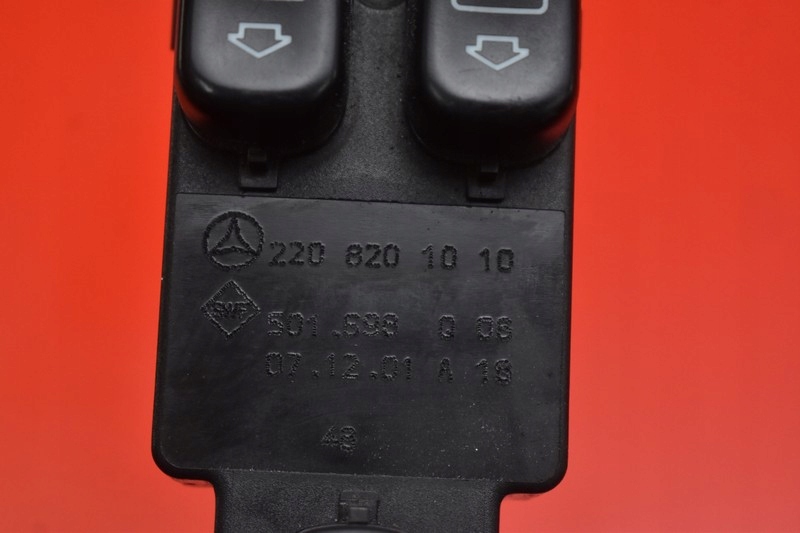 фото №7, Панель керування вікон eu mercedes s-klasa w220 02r