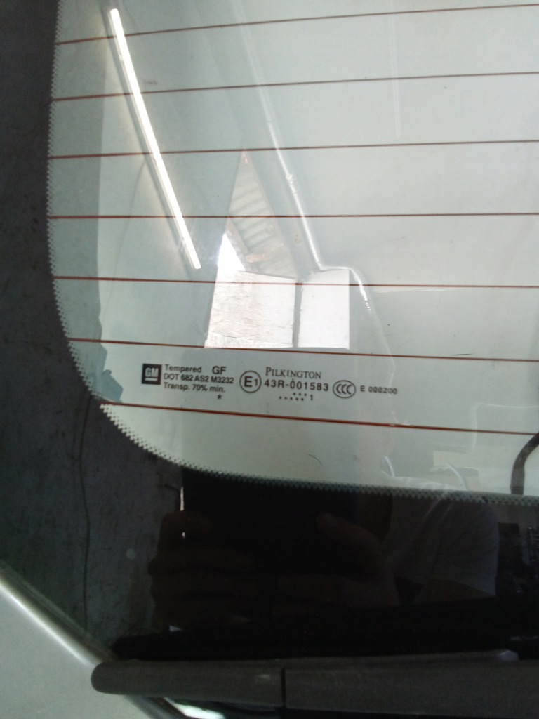 фото №6, D036 комплектная крышка багажника багажника meriva b z179