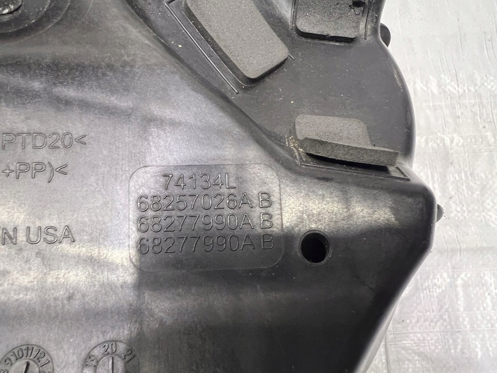 фото №8, Jeep wrangler jl корпус фильтра воздуха 68212525aa