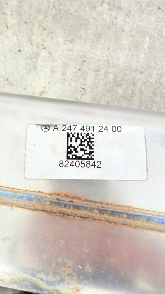 фото №10, Mercedes h247 gla w118 cla выхлоп гаситель kompletny 282 1.3 бензин