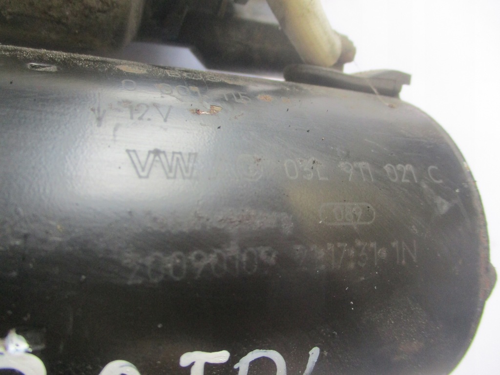 фото №7, Стартер kompletny audi a4 b8 2.0 tdi cag 03l911021c 0001115082