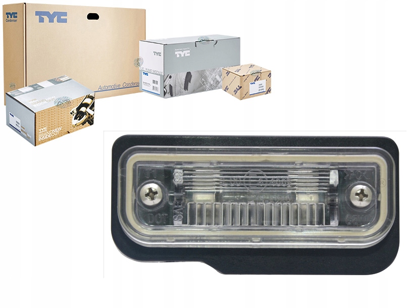 фото №1, Лампа освещение номерного знака rej c5w mercedes c-klasa w203 cls c219