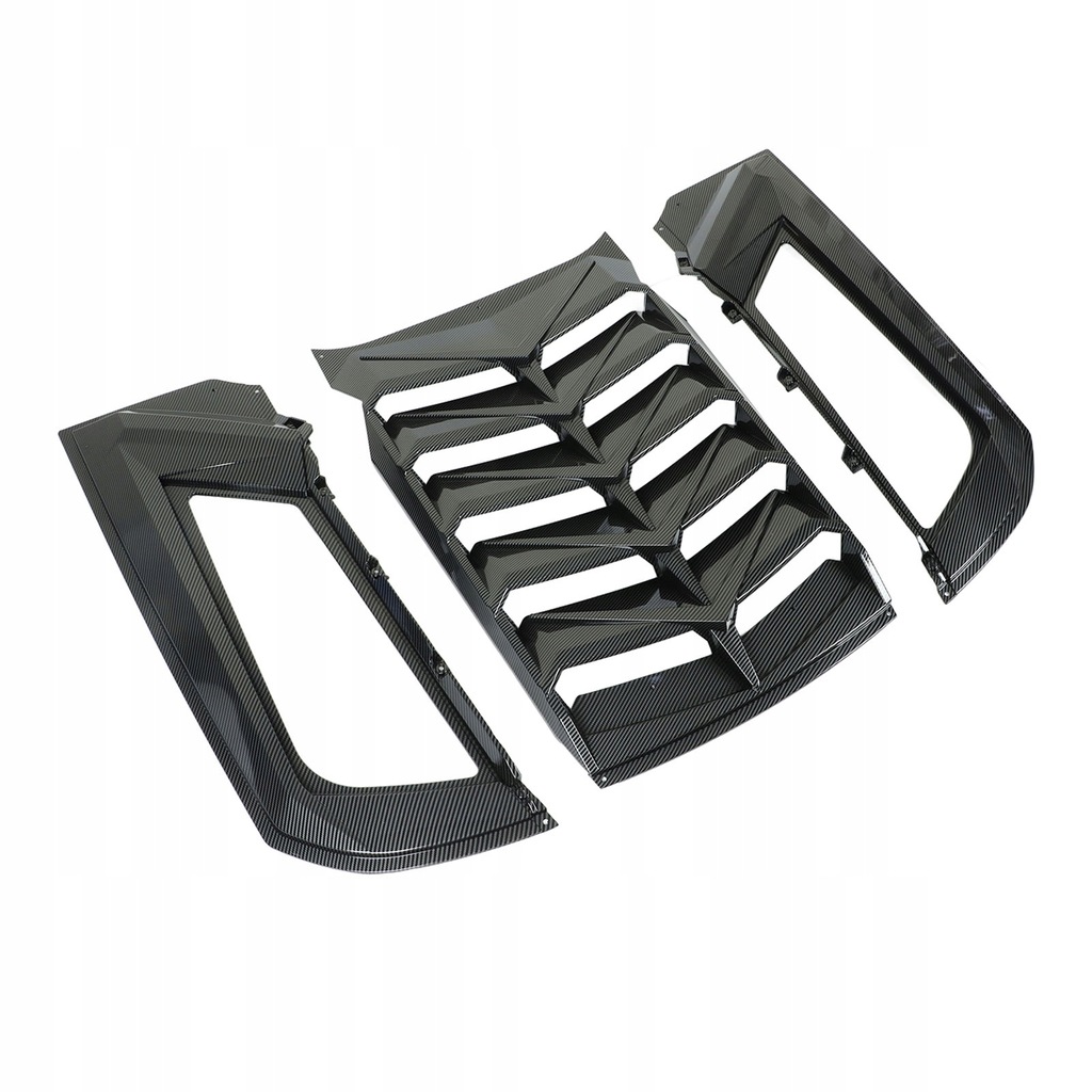 фото №7, Жалюзи задний стекло пластик abs стиль wyścigowy