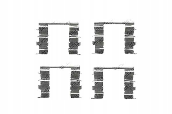 фото №2, Набор монтажный тормозных колодок hyundai i30 ix20 ix35 vel