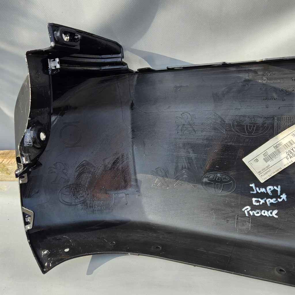 фото №12, Citroen jumpy кутик бампера лівий задня expert proace 9808946877 16-