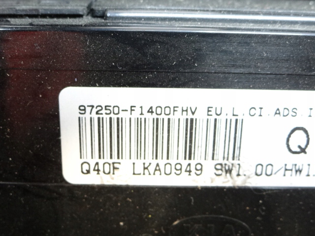 фото №7, Kia sportage iv панель кондиционера обдув 97250-f1400