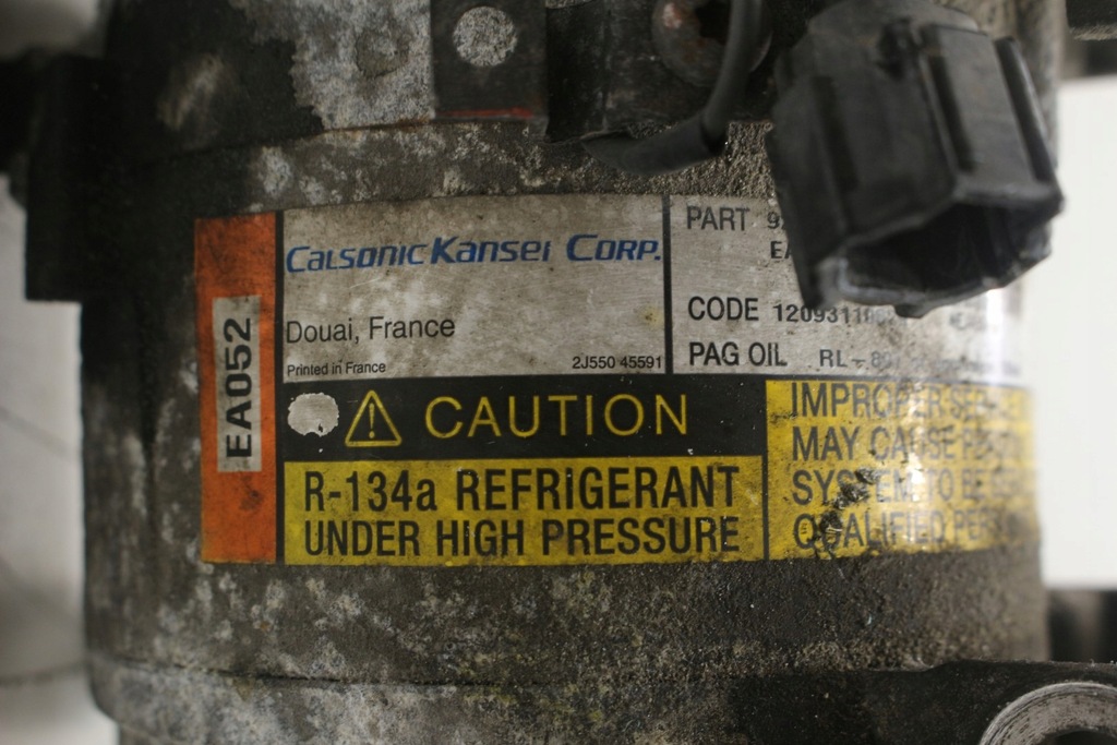 фото №11, Компресор кондиціонера 92600 bn310 almera 2.2 dci