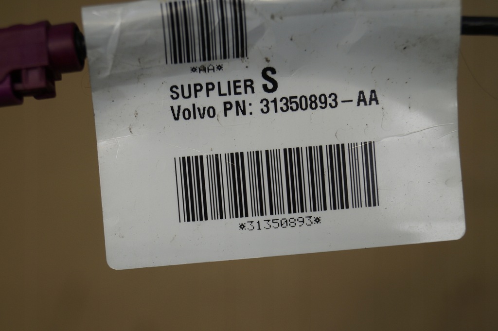 фото №6, Жгут крышки багажника volvo v40 ii 12-16r 31350893-aa