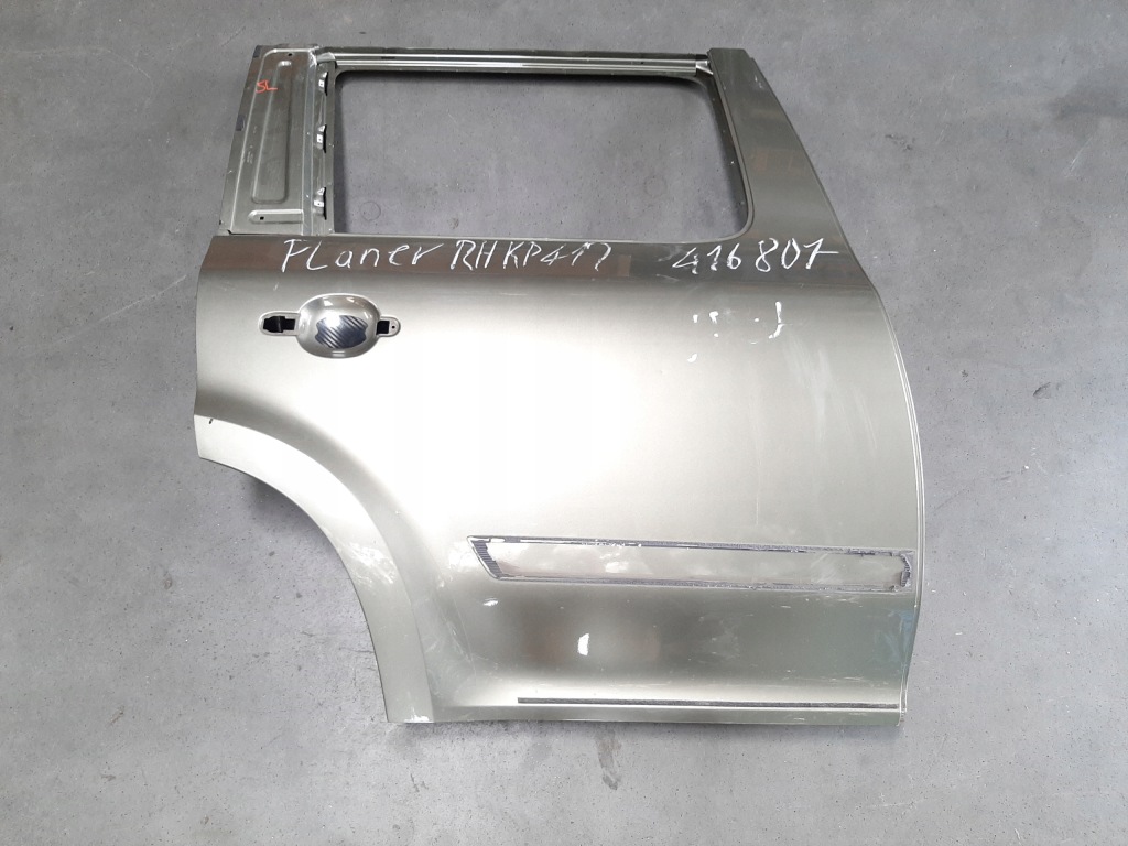 фото №1, Skoda yeti дверь правый задняя задние 5l0833610