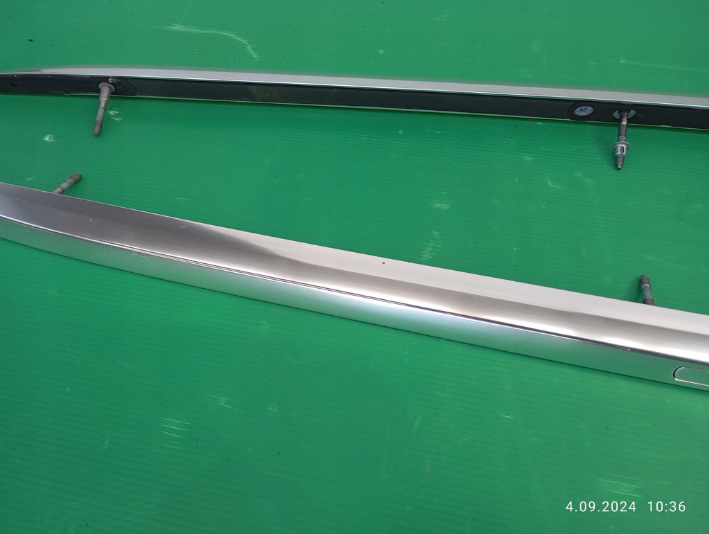 фото №5, Рейлинги кровельные хром audi q7 4m левый / правый