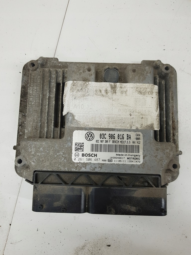 фото №1, Бортовой компьютер двигателя блок управления volkswagen scirocco