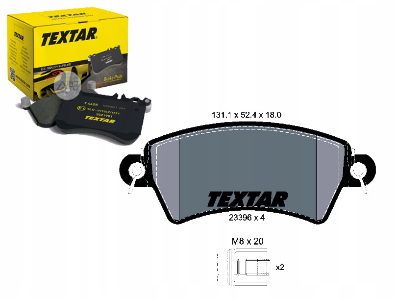фото №1, Tex2339602 гальмівні колодки ham. citroen перед xsara