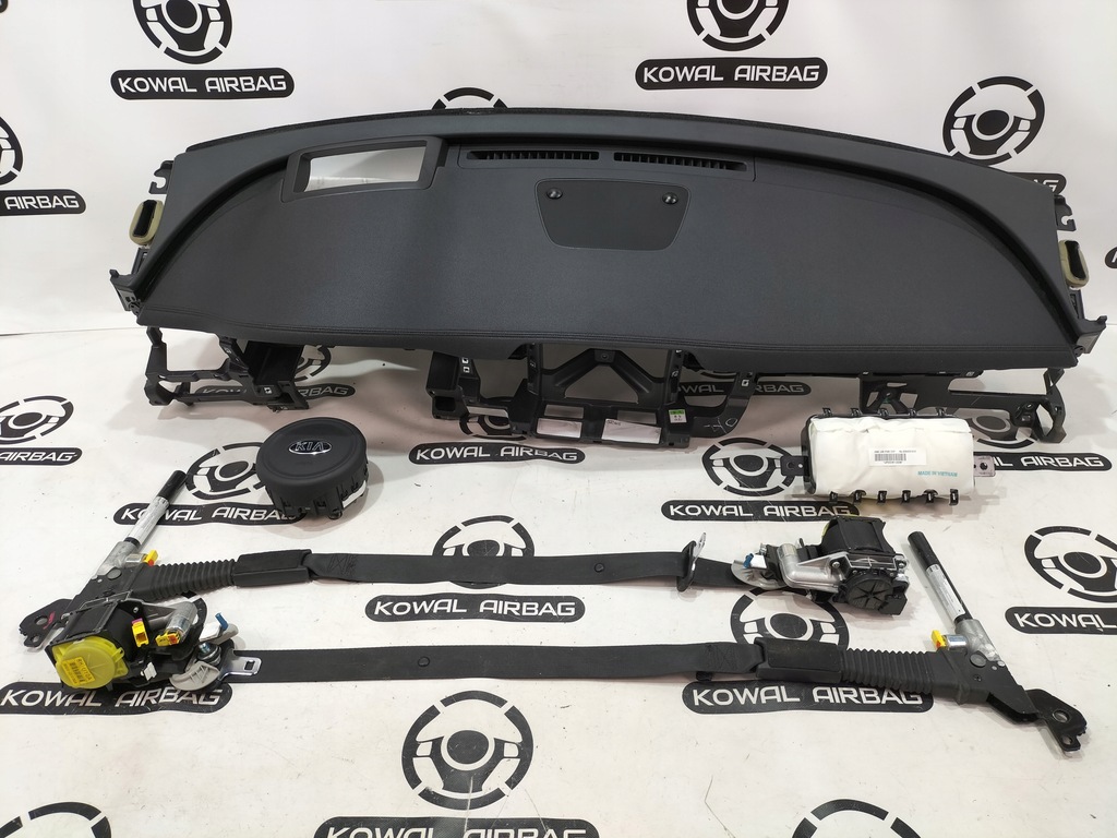 фото №1, Kia sorento przed lift панель приладів консоль подушка безпеки подушки безпеки ремені оригінал демонтаж