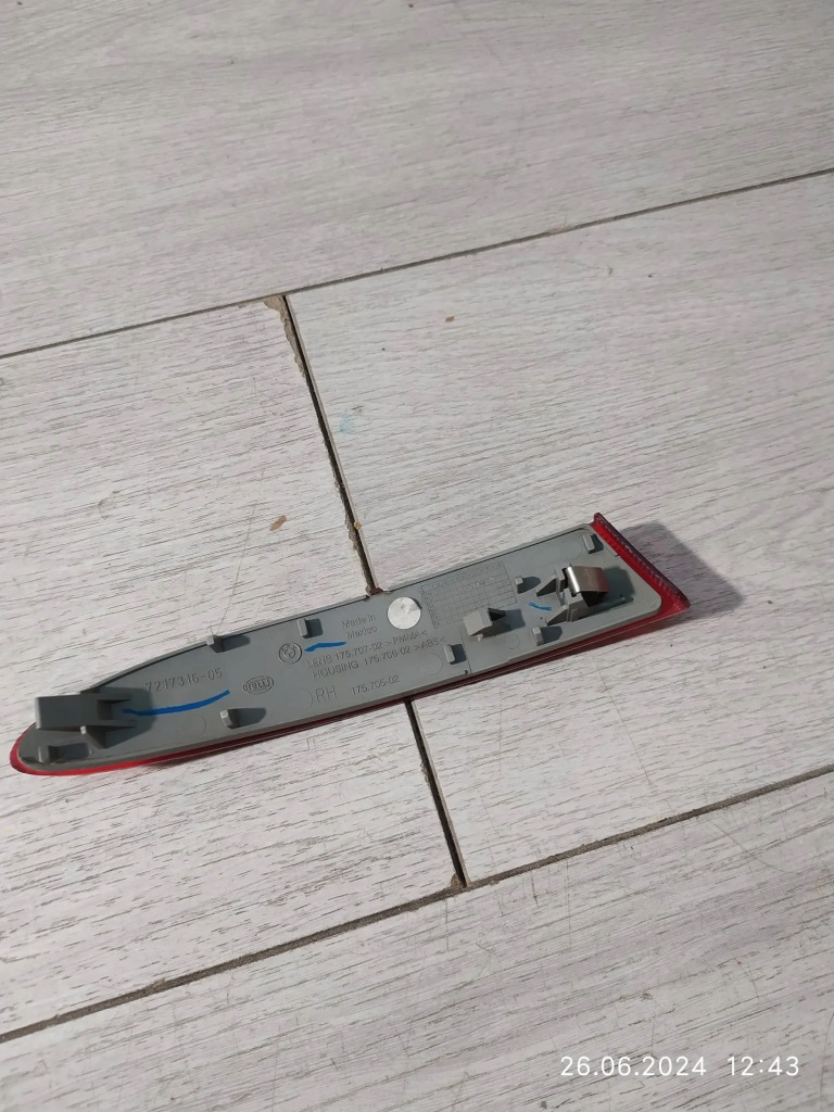 фото №6, 9090. bmw x3 f25 отражатель бампер левый задняя 7217316