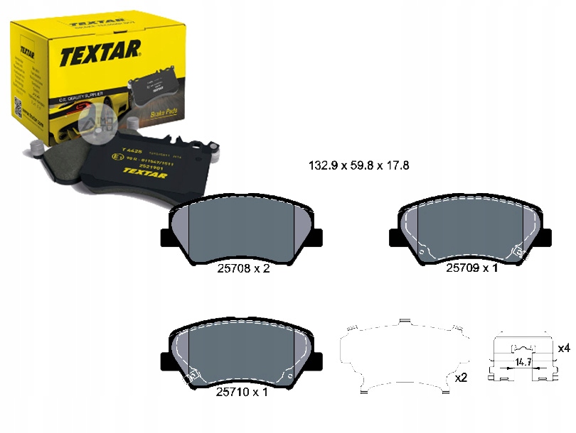 фото №1, Тормозные колодки тормозные hyundai перед veloster 1,6 gdi 11
