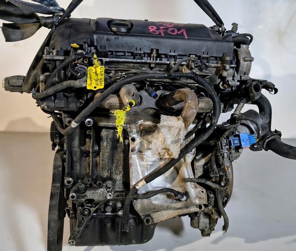 фото №8, Двигатель kompletny peugeot 207 208 1.4b, 8f01