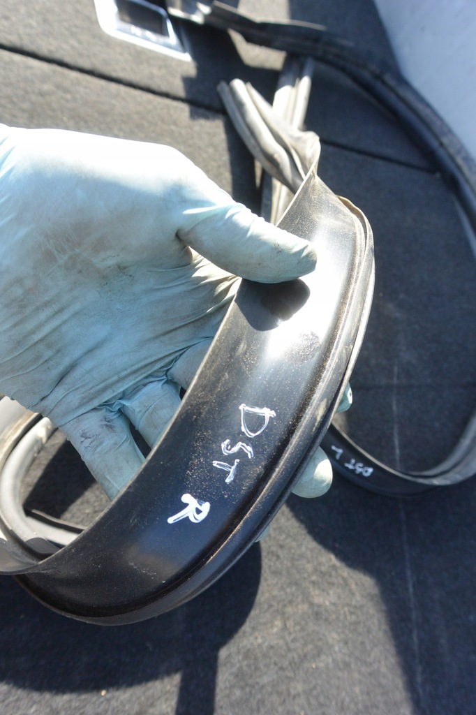 фото №14, Прокладка крыша правая левая kpl dacia renault duster ii