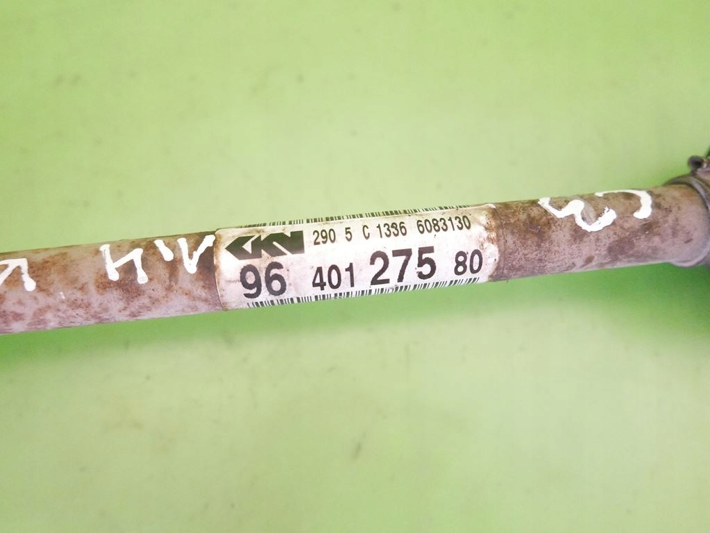 фото №4, Привідний вал ліва перед передня citroen c3 i phii 1.4 8v