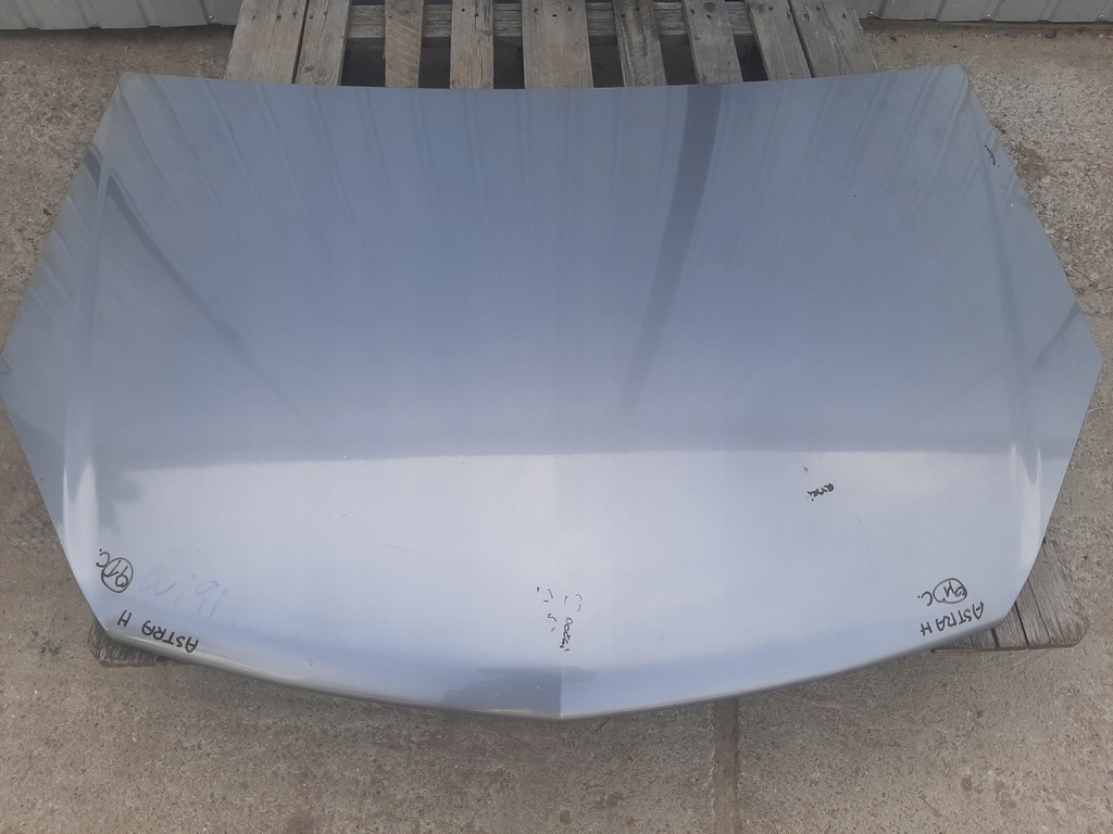 фото №5, Капот крышка opel astra h iii оригинал лак цвет z163