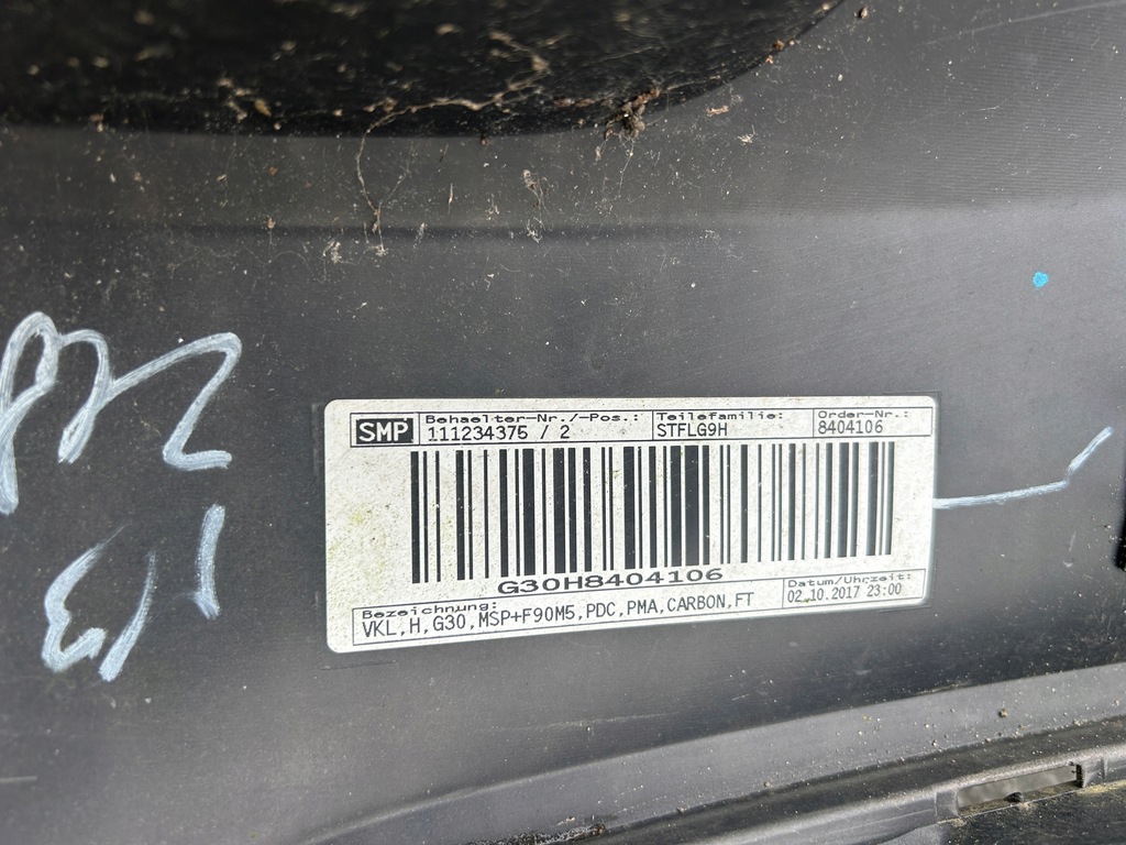 фото №11, Бампер задний bmw 5 g30 m5 f90 8064711 poznań