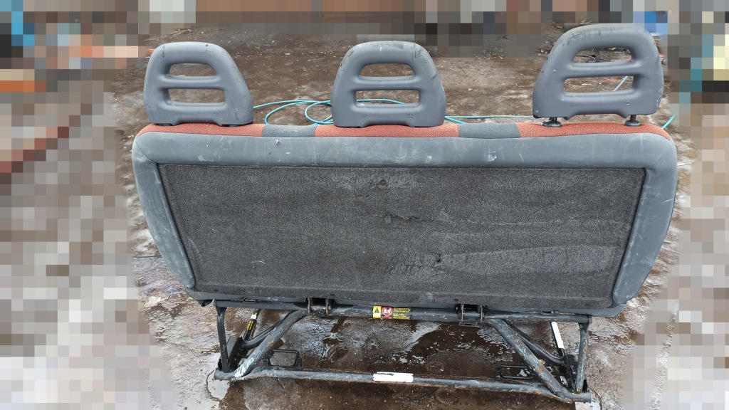 фото №8, Сидіння заднє сидіння лавка 3 особи ducato jumper boxer 06+