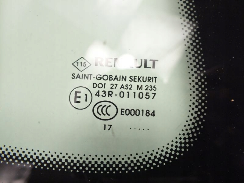 фото №3, Scenic iv стекло треугольное задняя правая оригинал