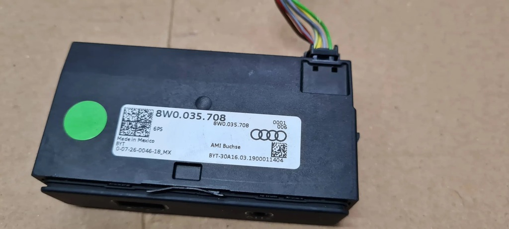 фото №8, Q5 80a роз'єм зарядний пристрій usb port кабель 8w0035708 a5 8w a4 b9 s4