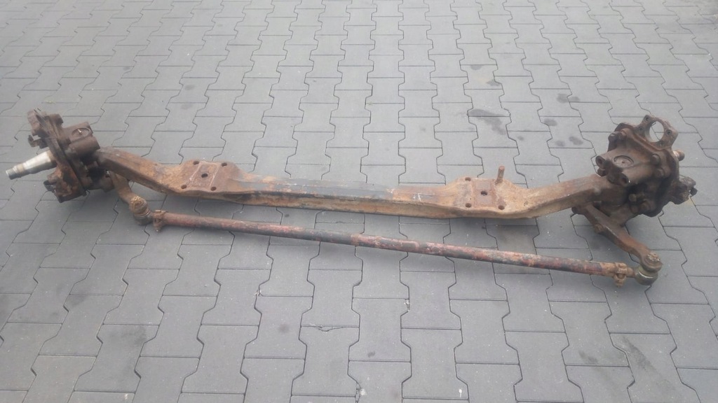 фото №4, Підвіска передні балка man f90 колеса r19.5