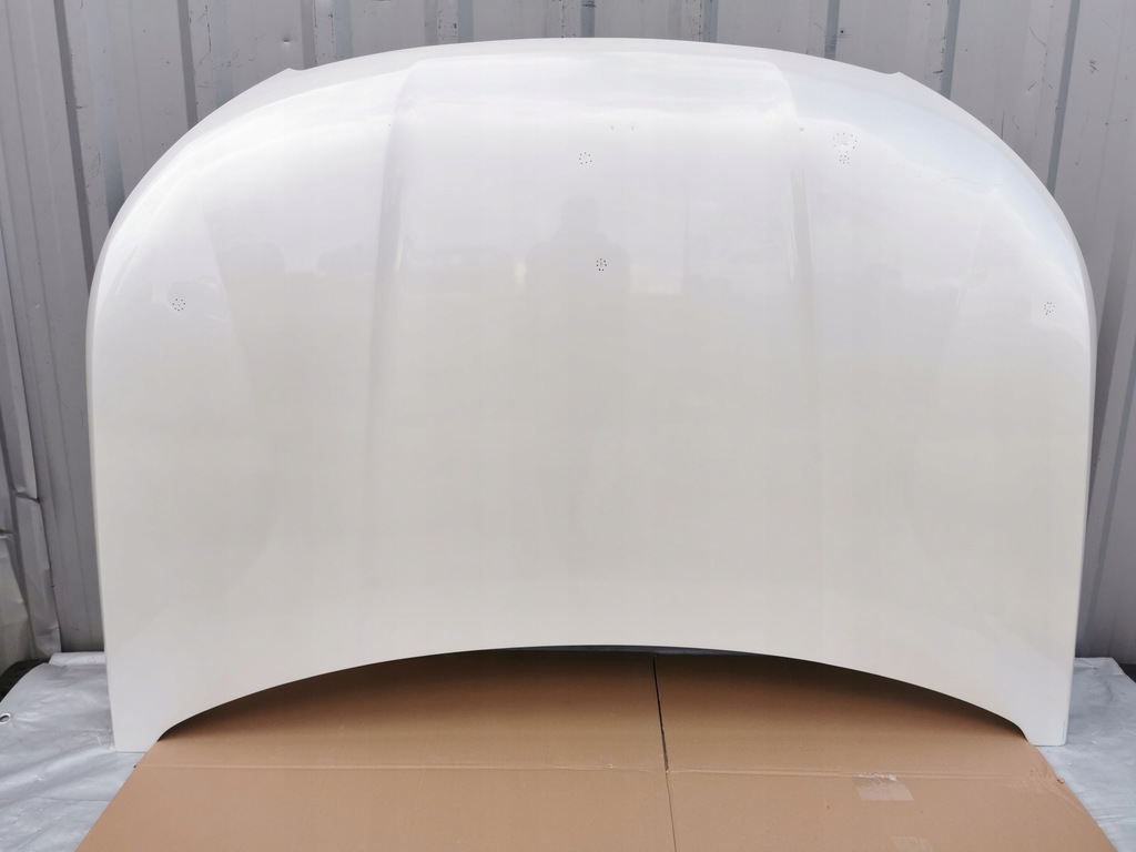 фото №5, Peugeot 2008 ii lift 23- капот кришка двигуна ładna пряма білий перламутр