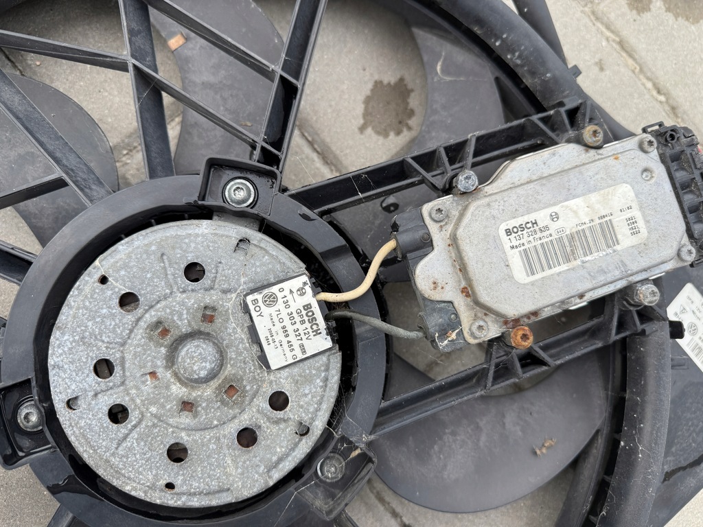 фото №6, Вентилятор радиатора audi q7 4l touareg 7l0121203h 3135103598