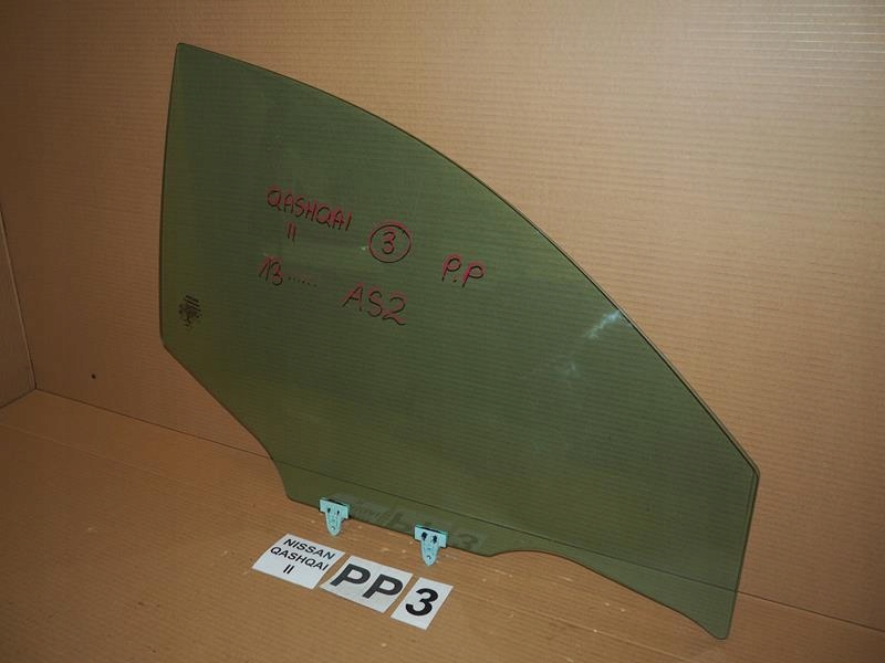 фото №1, Скло двері правий перед nissan qashqai ii 2013