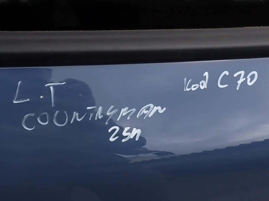 фото №7, Чверть крила лівий задня europa оригінал mini countryman u25 25r