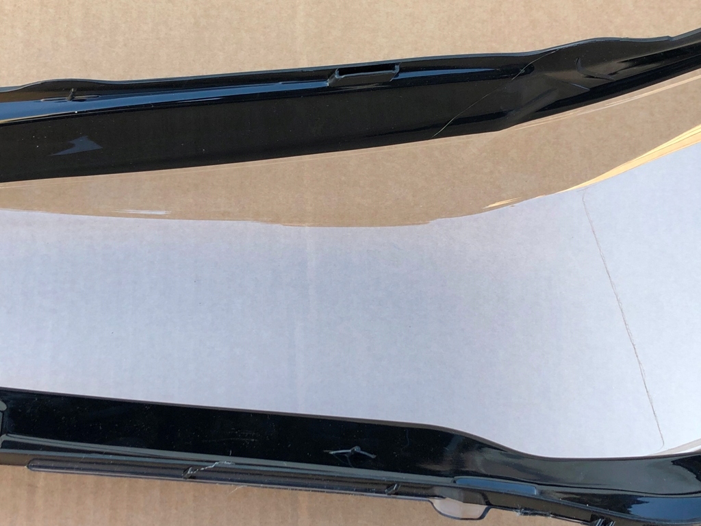 Захист скло фари скло лампи права передня bmw serii x1 f48 2019-2022 lci Доставка