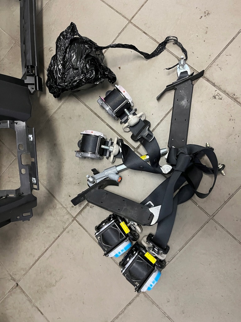 фото №7, Комплектна панель приладів ремені панель приладів консоль подушка безпеки nissan x-trail t32 lift оригінал