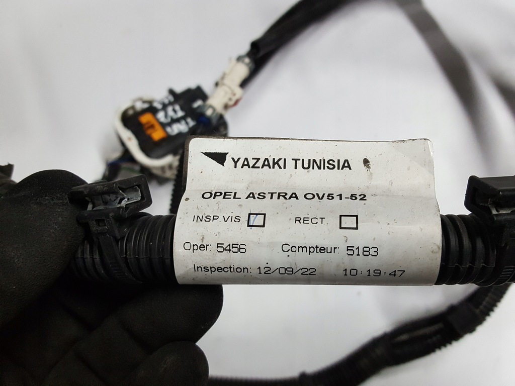 фото №6, Opel astra 6 vi l 21r- hb жгут электропроводка pdc задняя 5d
