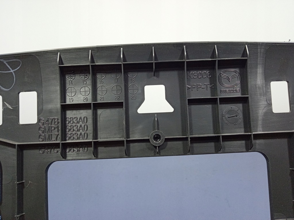 фото №4, Mazda 6 iii gj sedan 12- полка задняя задняя czarna