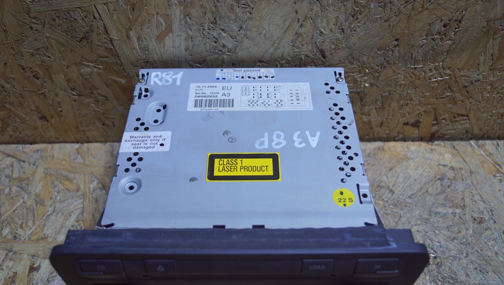 фото №3, Audi a3 8p радио cd 8p0035195