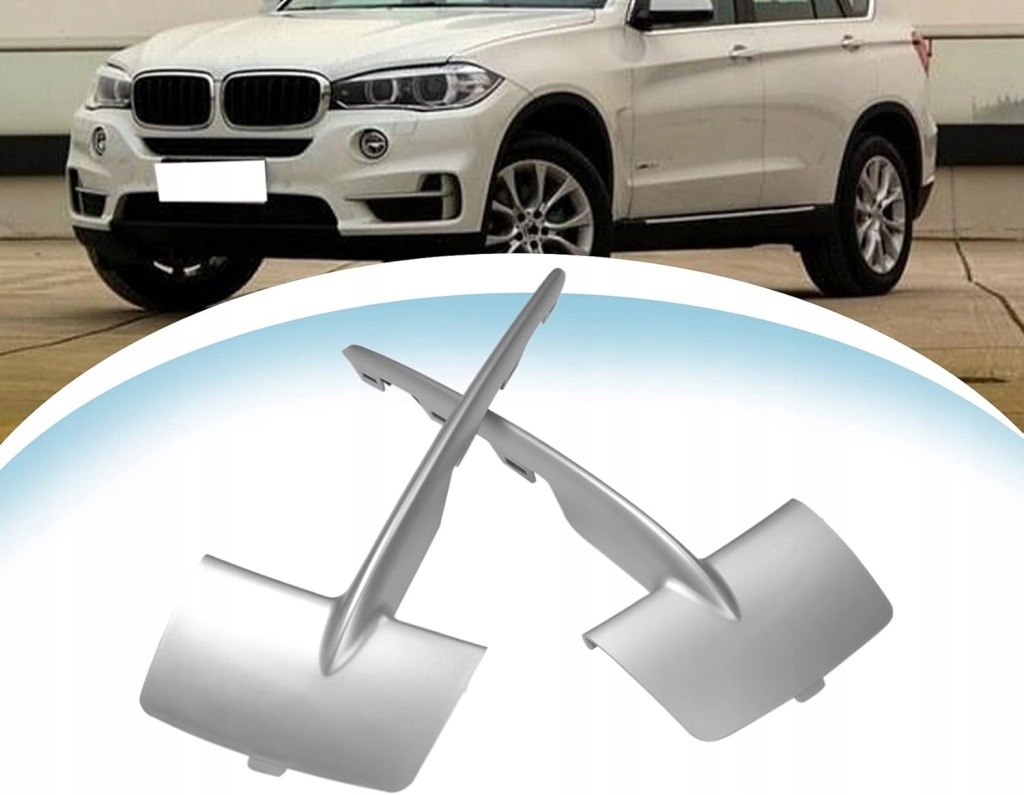 Накладка решетка радиатора boerunid к bmw x5 f15 2014-2017 комплект 2 szt. с Разборки